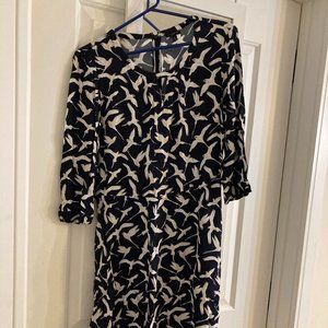 Talbots Bird Dress